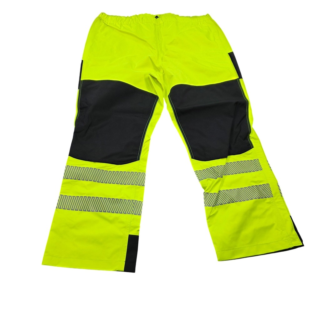 Carhartt High Visibility Storm Defender Lightweight Class E‎ Rain Pants 2XL NWT